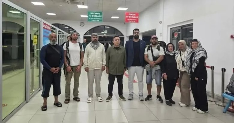 Fırtınaya yakalanan Sumud ekibi Marmaris’te tahliye edildi