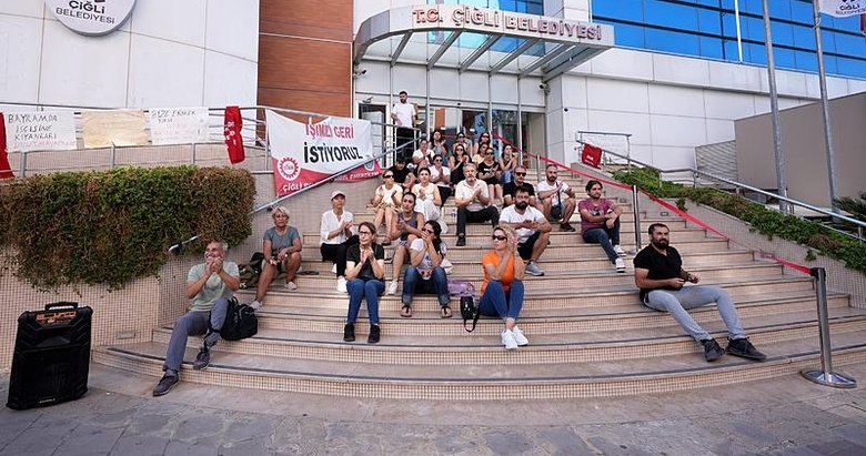 Çiğli Belediyesi’nde işten çıkarılan 127 işçi 50 gündür eylemde