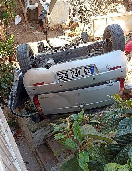 İzmir’de apartmanın bahçesine düşen otomobilin altından çıkarılan çocuk o anları unutamıyor