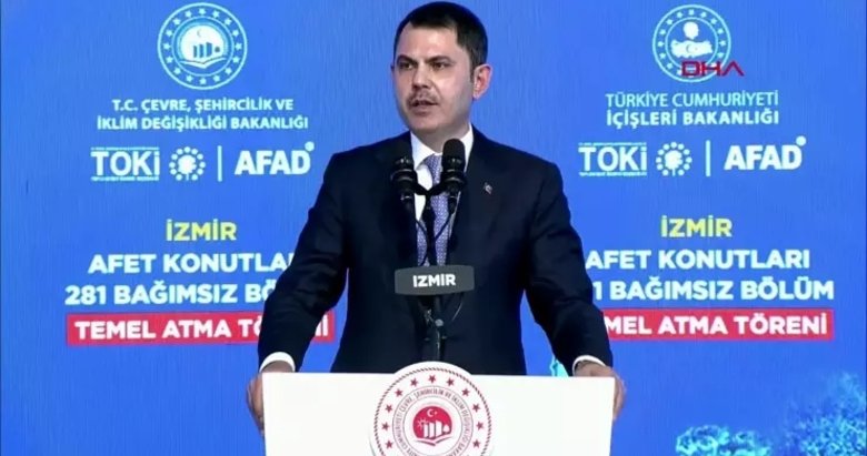 Bakan Kurum: İzmir’de afetin izlerini siliyoruz