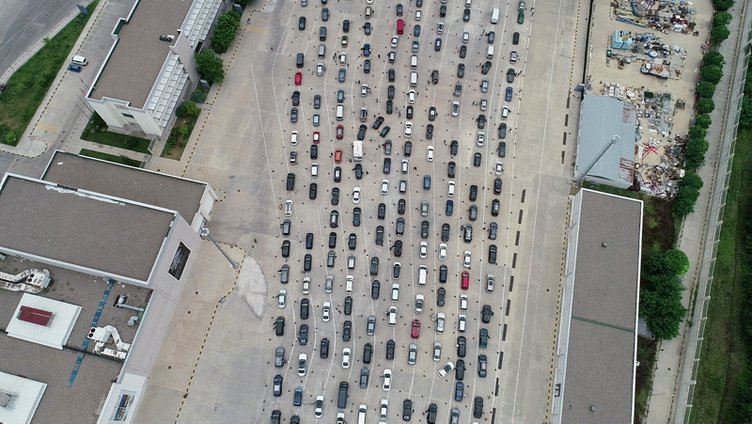 Kapıkule’de gurbetçi yoğunluğu