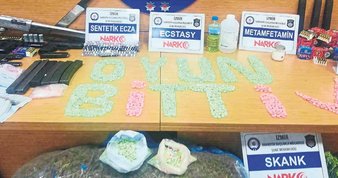 İzmir’de çökertilen Alabaylar Çetesi uyuşturucuyu Avrupa’dan getirmiş