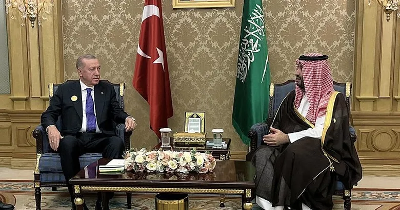 Başkan Erdoğan, Suudi Arabistan Veliaht Prensi Muhammed bin Selman ile görüştü