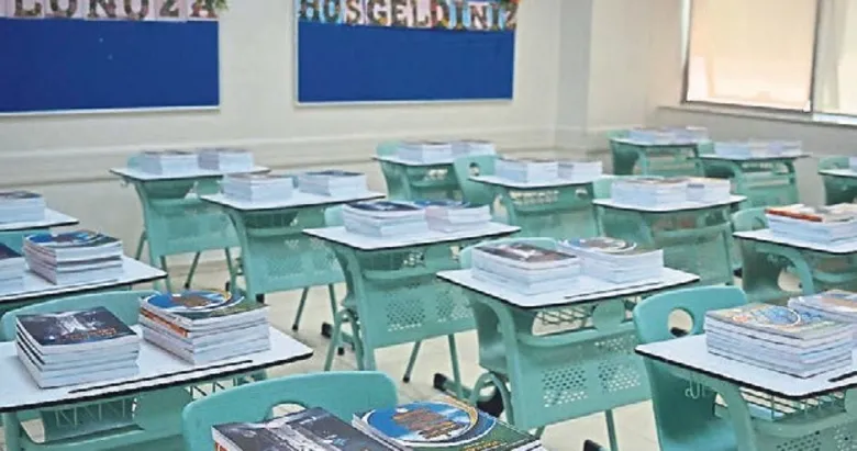 Okul kitapları sıralardaki yerini almaya başladı