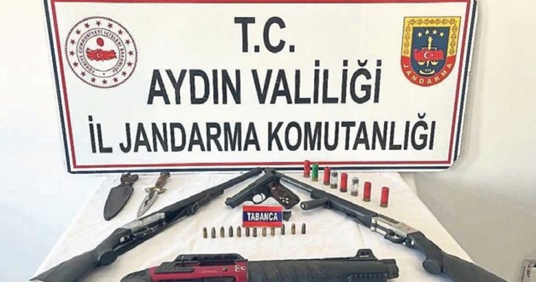 Evden cephanelik çıktı