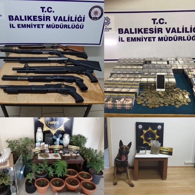 Edremit’te polis aranan 122 kişiyi yakaladı