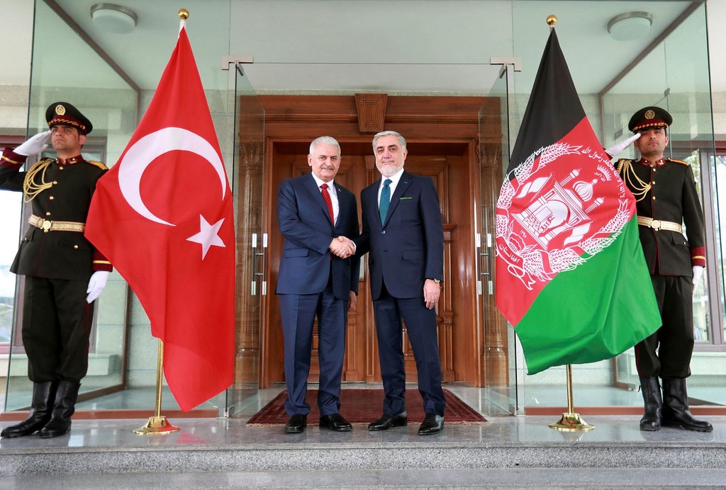 Başbakan Binali Yıldırım’ın Afganistan ziyaretinden yansıyan kareleri