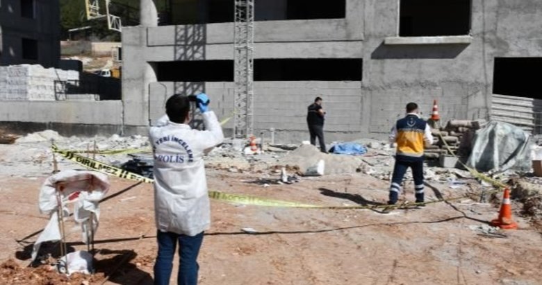 Uşak’ta inşaattan düşen işci hayatını kaybetti