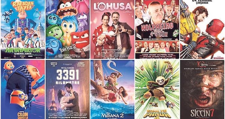 En çok izlenen 10 filmden 5’i yerli
