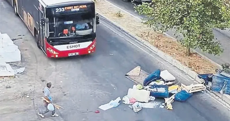 Buca’da çöp isyanı yollara taştı