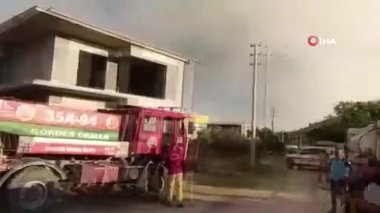 İzmir’de saatler süren orman yangını!