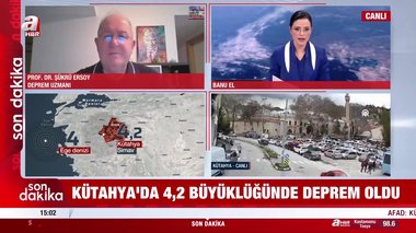 Kütahya’da deprem