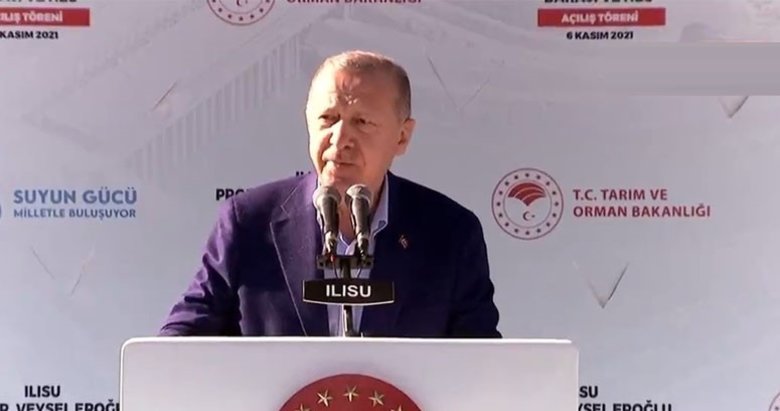 Başkan Erdoğan’dan Ilısu Prof. Dr. Veysel Eroğlu Barajı ve HES Açılış Töreni’nde önemli mesajlar