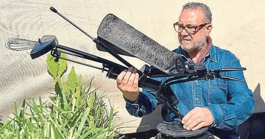 Hurda parçalar sanatla yeniden doğuyor