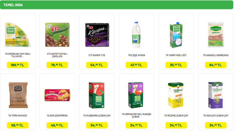 Tarım Kredi Kooperatifi 3-9 Şubat indirin kataloğu