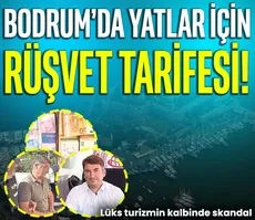 Bodrum’da yatlar için rüşvet tarifesi!