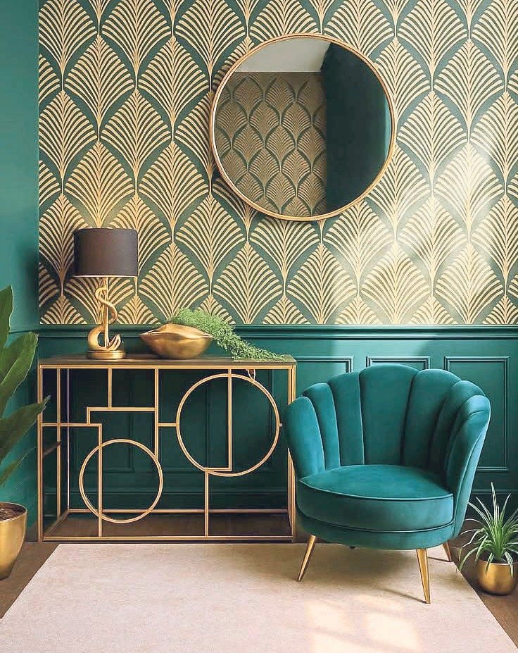 Ev dekorasyonunda art deco etkisi