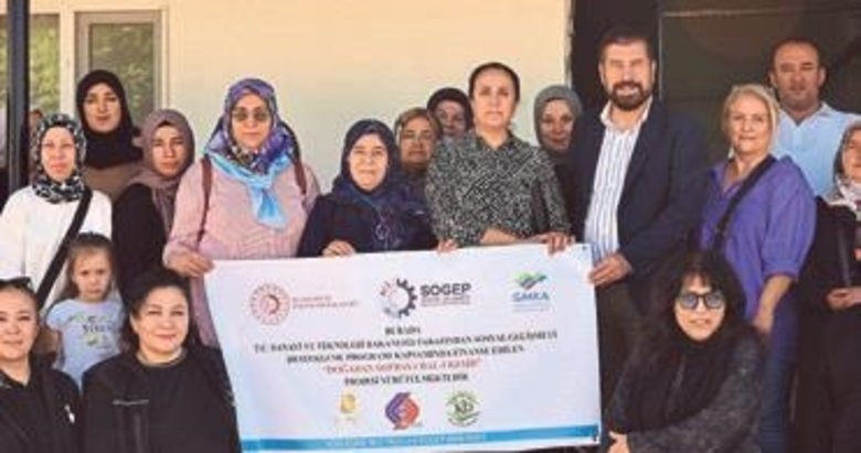 Sındırgılı kadınlar arıcılık öğreniyor