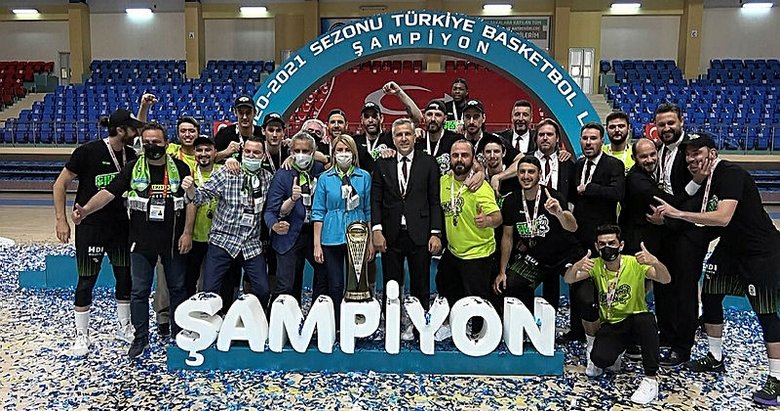 Türkiye Basketbol Lig’inde şampiyon Denizli Basket oldu