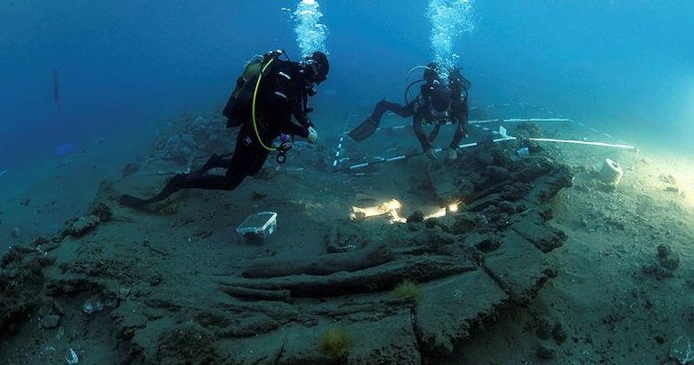 Su altı mirası gün yüzüne çıkıyor! Datça açıklarında Osmanlı savaş gemisi