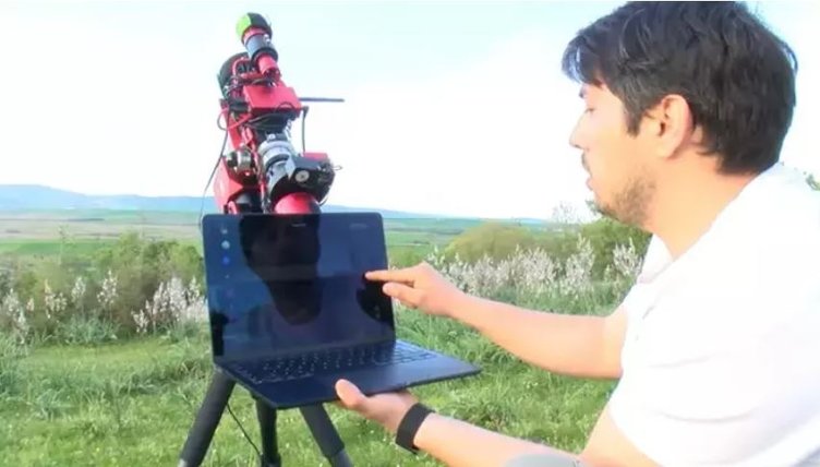 ’Şeytan Kuyruklu Yıldızı’ Balıkesir’de görüntülendi! 71 yıl sonra Dünya’ya yaklaştı