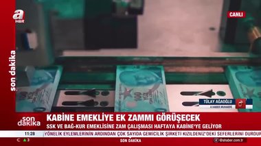 Kabine emekliye ek zammı görüşecek