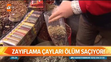Ölümcül çaylara dikkat!