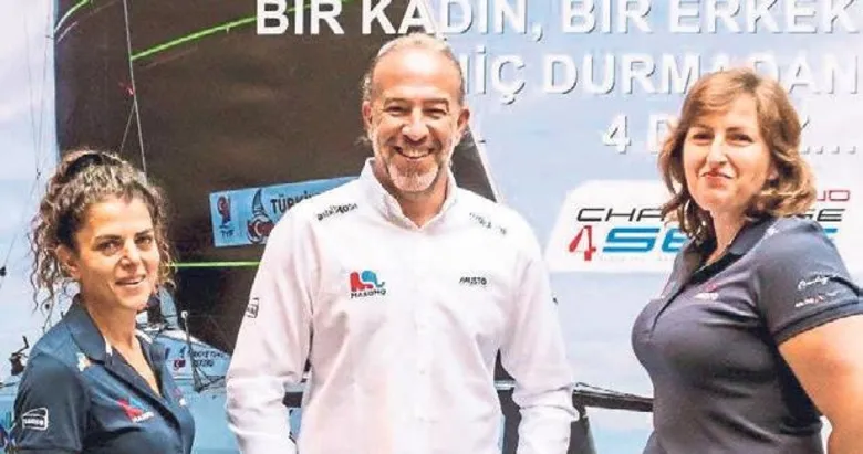 Kadın-erkek eşitliği için yelkenle Türkiye turu
