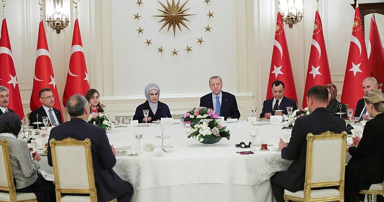 Erdoğan yüksek yargı temsilcileriyle iftarda buluştu