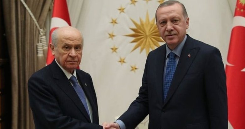 Başkan Erdoğan ile MHP lideri Bahçeli’nin görüşmesi sona erdi