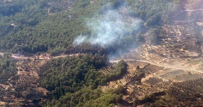 Seydikemer’deki yangın kısa sürede kontrol altına alındı