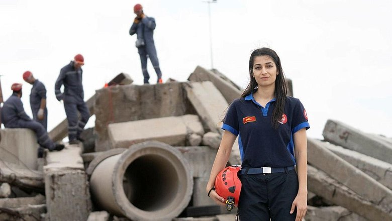 İzmir depreminde enkazdan kurtarıldı; şimdi başka canları kurtaracak