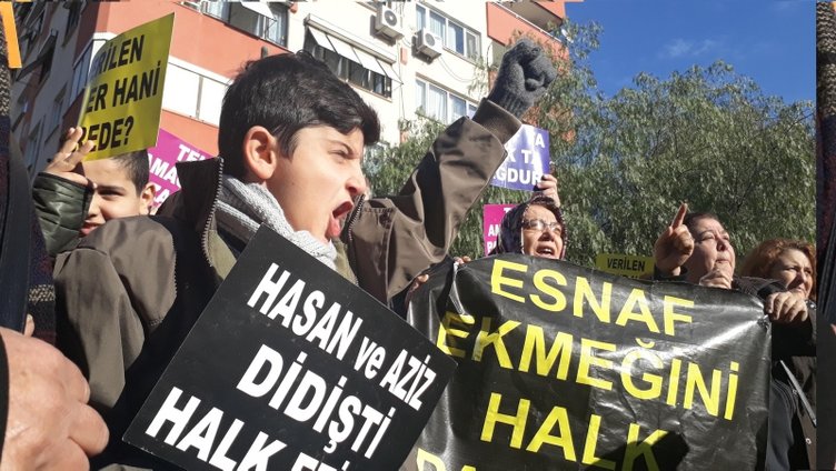 İzmir’de Özkanlar pazaryeri esnafı isyan etti