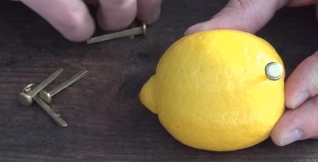 Mühendis limon ile inanılmazı başardı! Videosu...