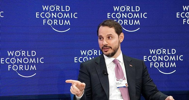 Bakan Berat Albayrak’tan Davos’ta kritik açıklamalar