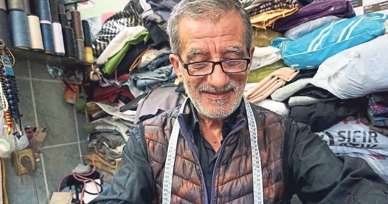 Emektar terzi zanaatını yaşatıyor