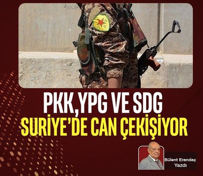 PKK, YPG ve SDG Suriye’de can çekişiyor
