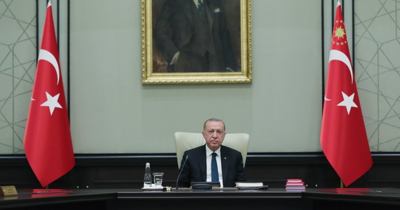 Cumhurbaşkanlığı kabinesi, Erdoğan başkanlığında toplandı.