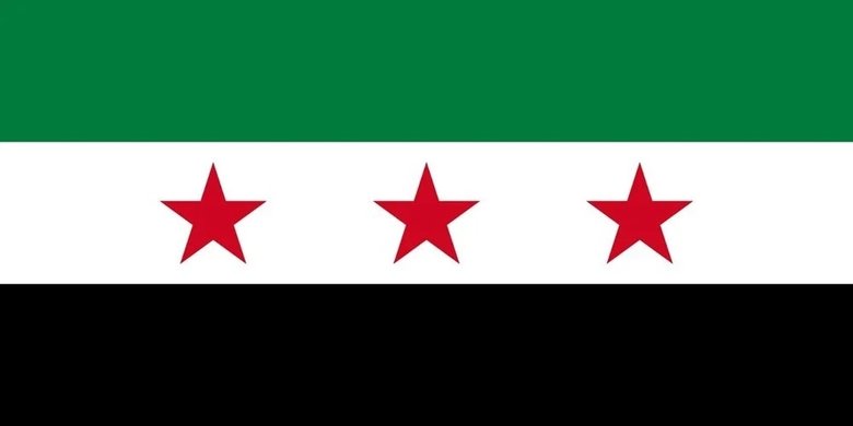 Suriye bayrağı değişti