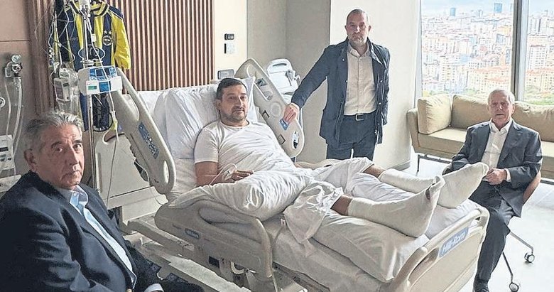 Aziz Yıldırım’dan Serhat Akın’a ziyaret