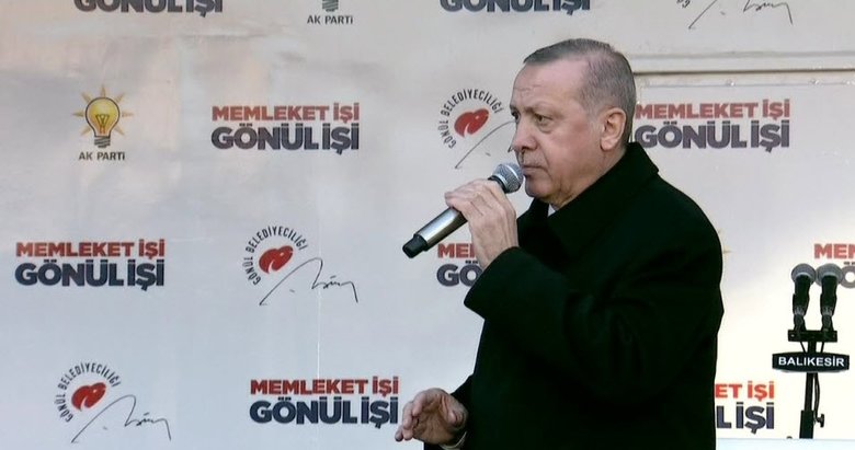Başkan Erdoğan’dan Balıkesir’de önemli açıklamalar