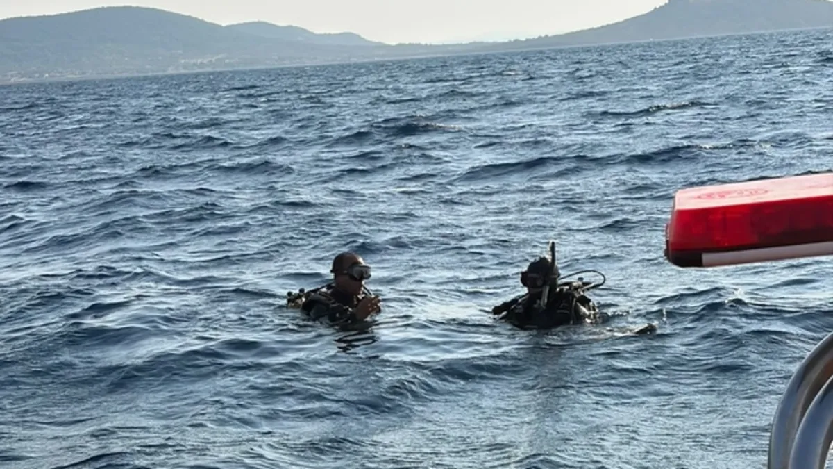 Ege denizi bir can daha aldı