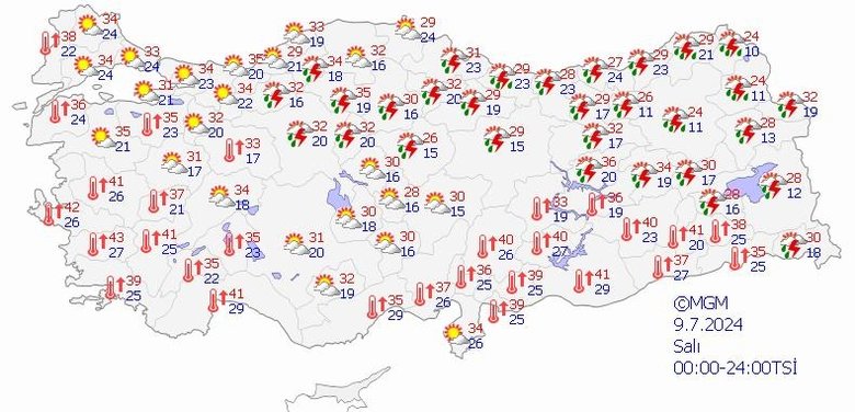 İzmir bu hafta kavrulacak! Meteoroloji 8 Temmuz Pazartesi hava raporunu yayınladı