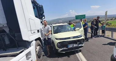 Aydın-Denizli Otoyolunda feci çarpışma!