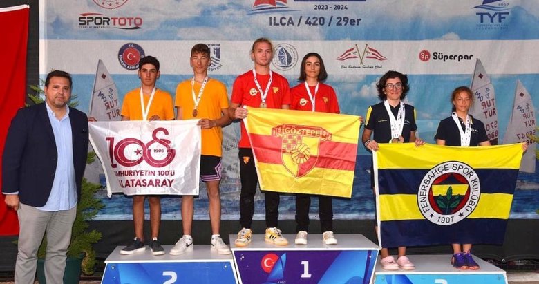 Yelken’de şampiyon Göztepe