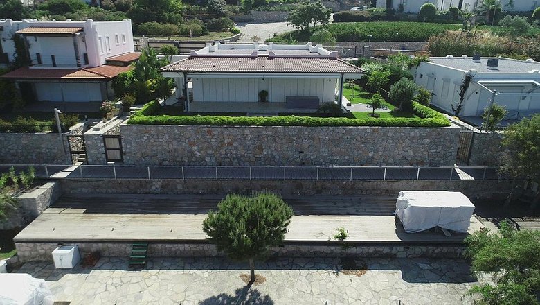 Sözcü yazarı Yılmaz Özdil’in Bodrum’daki kaçak villa vurgunu havadan böyle görüntülendi!