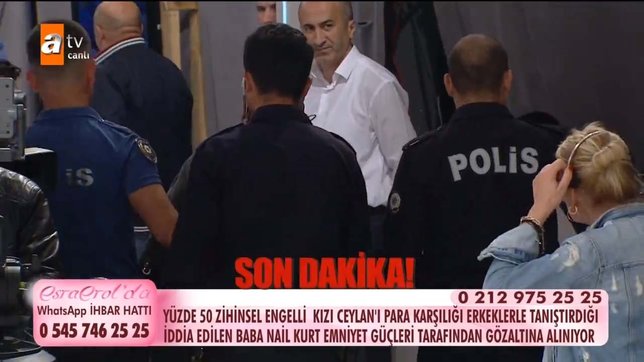 İğrenç olay Esra Erol canlı yayınında ortaya çıktı