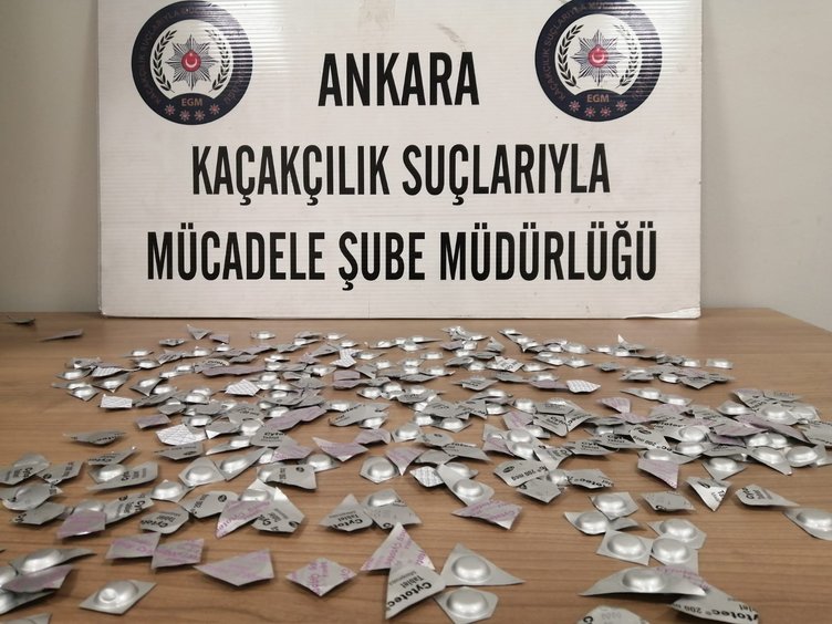 İzmir’den Ankara’ya götürüyorlardı... ’Ölüm hapı’ operasyonu!
