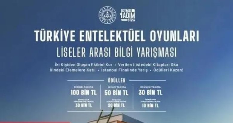 ’Türkiye Entelektüel Oyunları’ Nisan ayında başlıyor! İşte başvuru şartları ve tarihleri