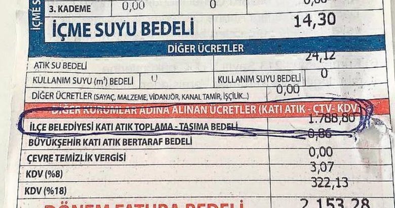 14 liralik su kullanan esnafa 2 binlik fatura mugla haberleri